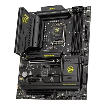 Placa base MSI MAG B860 TOMAHAWK WIFI — Intel B860, LGA 1851, ATX, DDR5, 4x DIMM, 3x M.2, Wi‑Fi 7, 5GbE