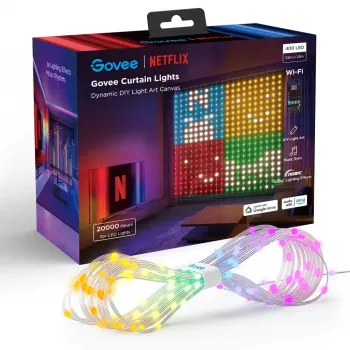 Tira de luz LED Govee H70BCCA1 – iluminación RGB flexible, controlador de 1 canal