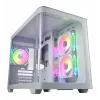 Caja FSP S380-WA Mini Tower mITX, mATX Blanca ARGB
