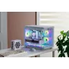 Caja FSP S380-WA Mini Tower mITX, mATX Blanca ARGB