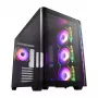 Caja FSP M580-BA Midi Tower mITX, mATX Negra ARGB