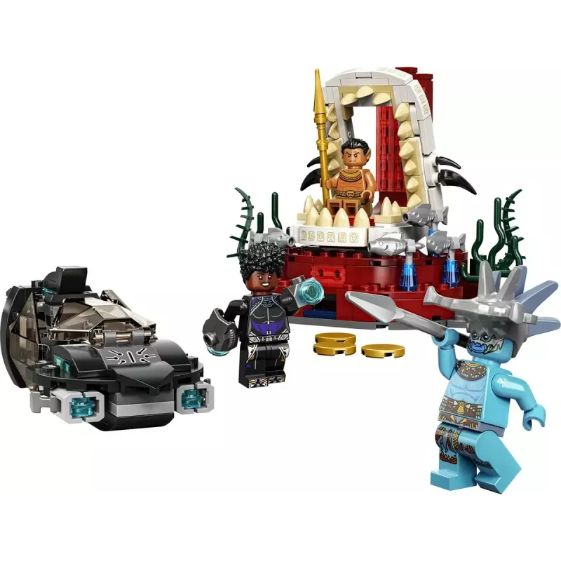LEGO Super Heroes Marvel 76213 La sala del trono del rey Namor, 355 piezas, 7+