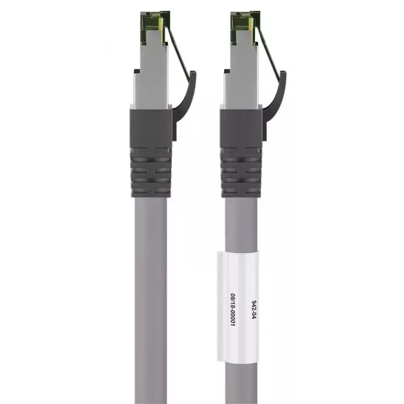 Cable de red Goobay CAT 8.1 cable de conexión RJ-45 Cat8.1 2m gris