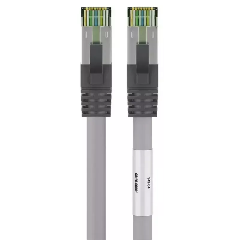 Cable de red Goobay CAT 8.1 cable de conexión RJ-45 Cat8.1 2m gris
