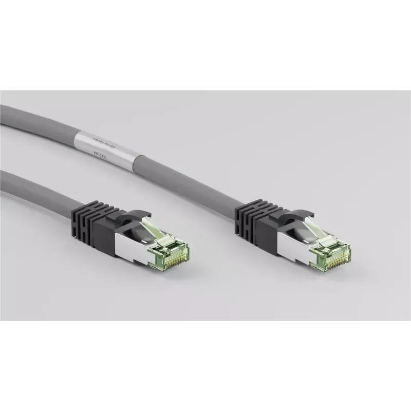 Cable de red Goobay CAT 8.1 cable de conexión RJ-45 Cat8.1 2m gris