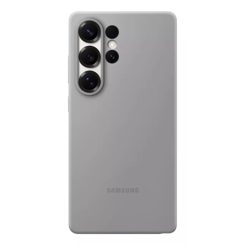 Samsung EF-PS938CJEGWW funda de silicona para Galaxy S25 Ultra, gris