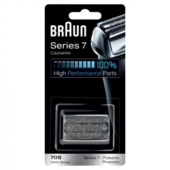 Braun Series 7 70S cabezal de afeitado eléctrico recambio – plata