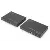 Set extensor KVM HDMI 2.0 DIGITUS – 70 m, USB 1.1, compatibilidad con panel táctil