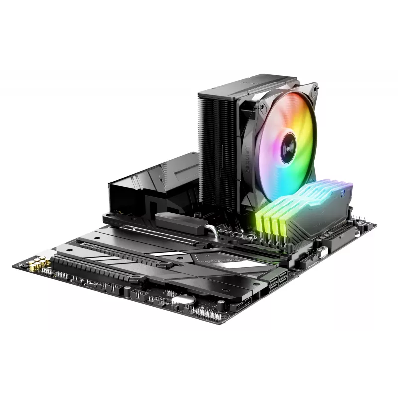 Disipador de CPU be quiet! Pure Rock 3 LX 12 cm negro 1 ud.