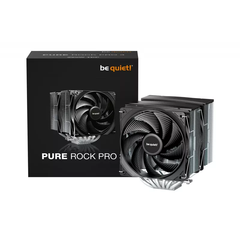 Disipador de CPU be quiet! Pure Rock Pro 3 12 cm plata 1 ud.