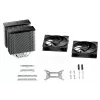 Disipador de CPU be quiet! Pure Rock Pro 3 12 cm plata 1 ud.