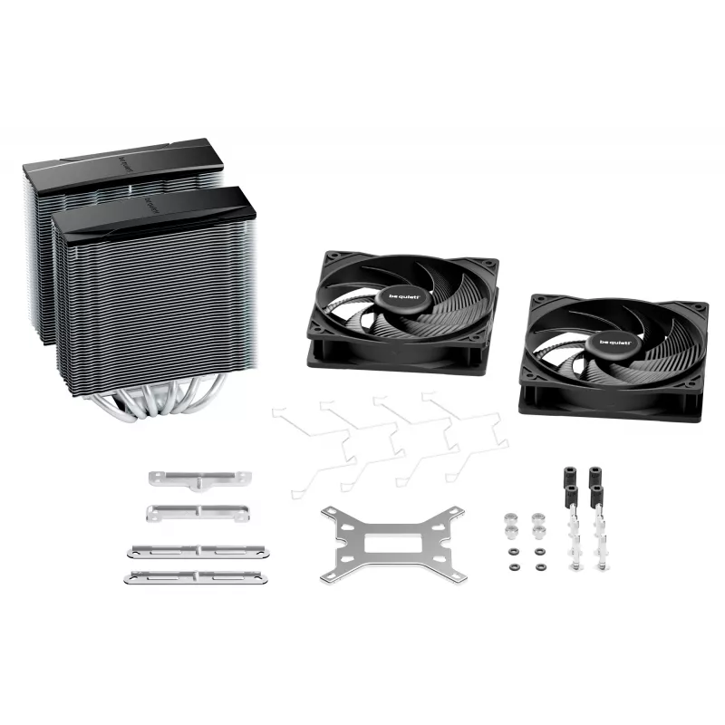Disipador de CPU be quiet! Pure Rock Pro 3 12 cm plata 1 ud.