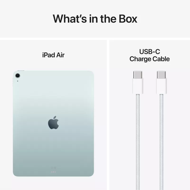 APPLE iPad Air (2025) - M3 - 13 pulgadas - 7.ª Generación - Wi-Fi - 256 GB - Azul