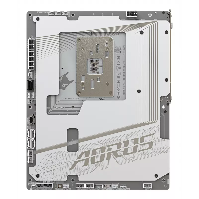 Placa base GIGABYTE B650E AORUS STEALTH ICE, AMD B650E, zócalo AM5, ATX