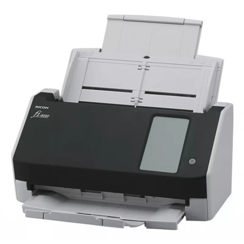Escáner Ricoh fi-8040 ADF + alimentación manual 600 x 600 DPI A4 Negro, Gris