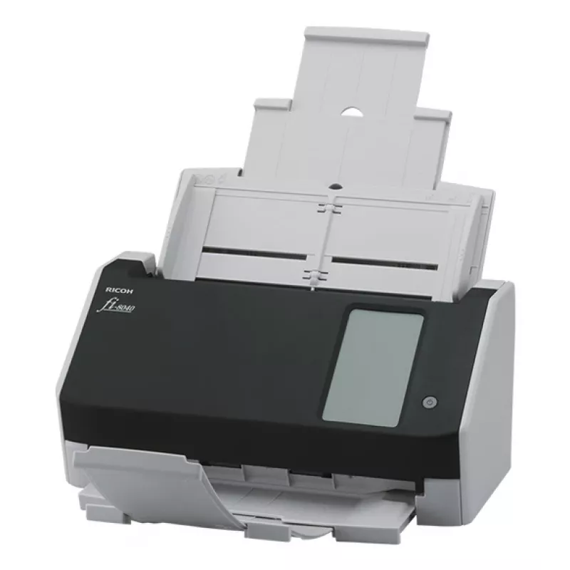 Escáner Ricoh fi-8040 ADF + alimentación manual 600 x 600 DPI A4 Negro, Gris