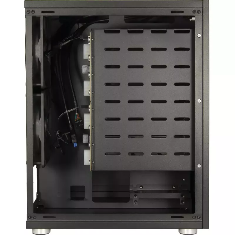 Carcasa para HDD Inter-Tech NAS-8 2,5/3,5 pulgadas Negra
