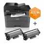 Impresora multifunción láser Brother MFC-L2827DWXL A4 1200 x 1200 DPI 32 ppm WLAN