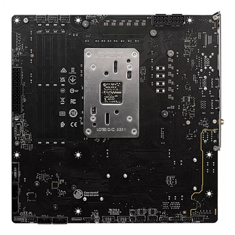 Placa base MSI B650M PROJECT ZERO AMD B650 Socket AM5 micro ATX