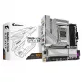 Placa base GIGABYTE B650M AORUS ELITE AX ICE - CPUs AMD Ryzen serie 9000, VRM de 12+2+2 fases, hasta 8000 MHz DDR5 (OC), 1xPCIe 5.0 + 1xPCIe 4.0 M.2, LAN 2,5 GbE, WLAN 6E, USB 3.2 Gen 2x2