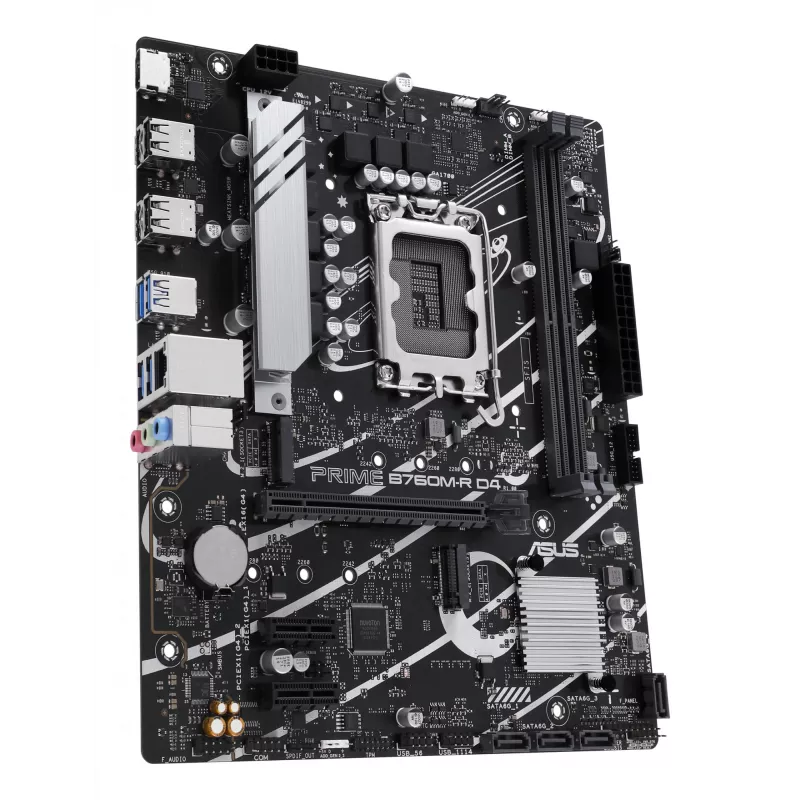 Placa base ASUS PRIME B760M-R D4 Intel B760 LGA 1700 micro ATX