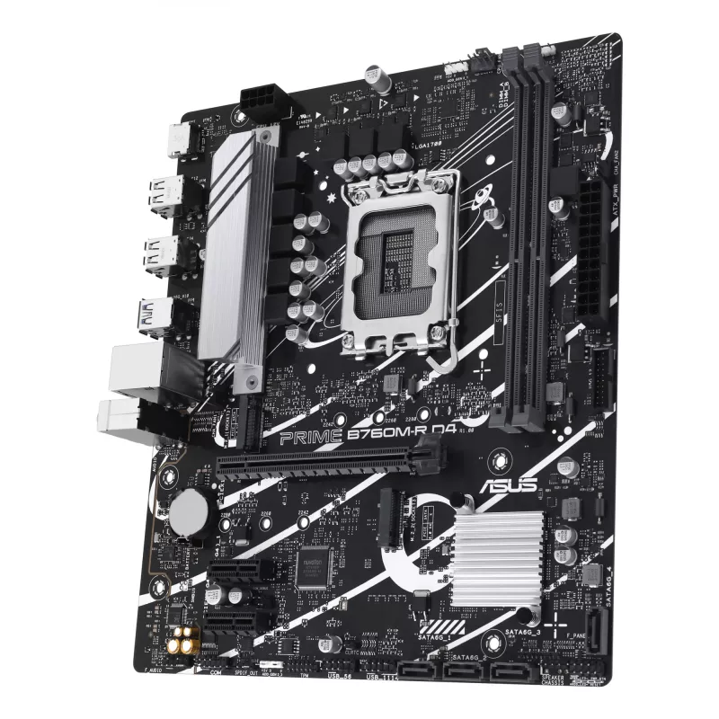 Placa base ASUS PRIME B760M-R D4 Intel B760 LGA 1700 micro ATX