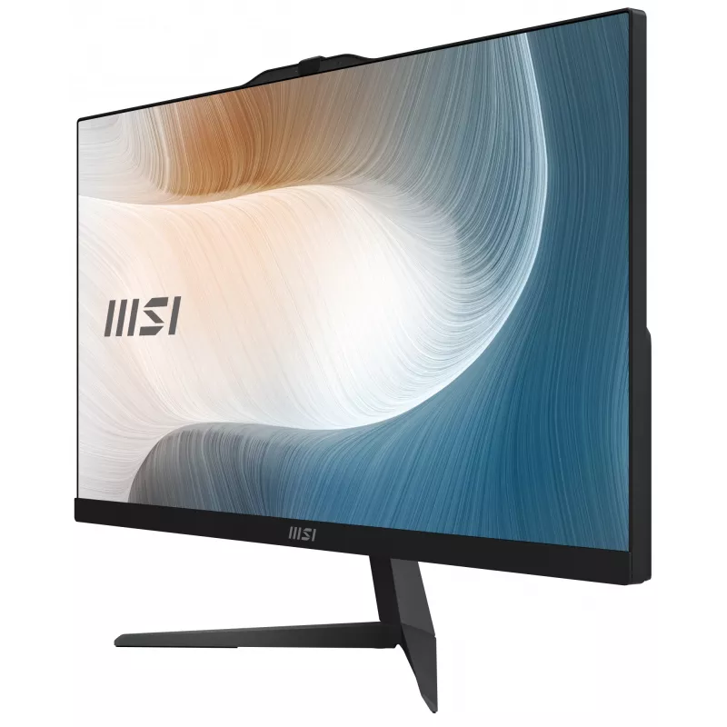 MSI Modern AM242P 1M-1204DE PC todo en uno Intel Core 3 100U, 60,5 cm (23,8 pulgadas) Full HD 1920 x 1080 IPS, 16 GB DDR5, 256 GB SSD, Windows 11 Pro, negro