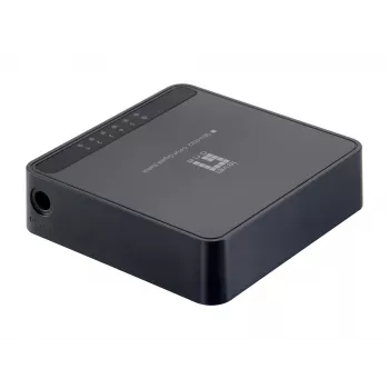 Switch Gigabit LevelOne de 5 puertos, Gigabit Ethernet (10/100/1000), dúplex completo