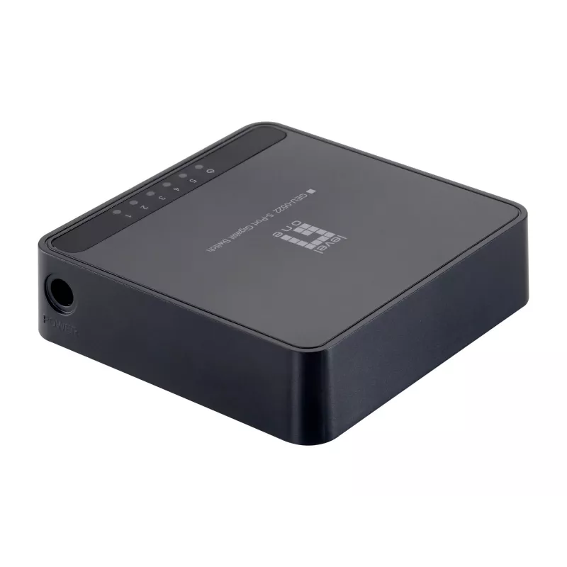 Switch Gigabit LevelOne de 5 puertos, Gigabit Ethernet (10/100/1000), dúplex completo