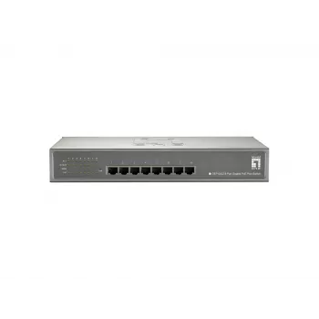 Switch PoE Gigabit LevelOne de 8 puertos, 802.3at/af PoE, 240W