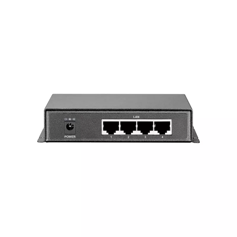 Switch no gestionado LevelOne 5 puertos Gigabit PoE