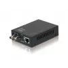 Convertidor de medios LevelOne RJ45 a ST Fast Ethernet, fibra multimodo, 2 km