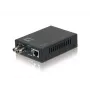 Convertidor de medios LevelOne RJ45 a ST Fast Ethernet, fibra multimodo, 2 km
