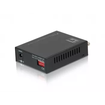 Convertidor de medios LevelOne RJ45 a ST Fast Ethernet, fibra multimodo, 2 km