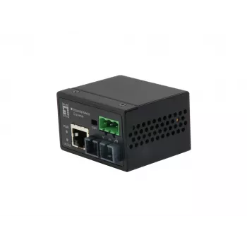 Convertidor de medios industrial LevelOne RJ45 a SC Fast Ethernet, fibra multimodo, 2 km, -40 °C a 75 °C