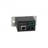 Convertidor de medios industrial LevelOne RJ45 a SC Fast Ethernet, fibra multimodo, 2 km, -40 °C a 75 °C