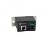 LevelOne IEC-4002 conversor de medios industrial de RJ45 a ST, Fast Ethernet 100 Mbps, fibra multimodo, 1310 nm, 2 km