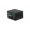 LevelOne IEC-4002 conversor de medios industrial de RJ45 a ST, Fast Ethernet 100 Mbps, fibra multimodo, 1310 nm, 2 km