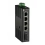 Switch industrial LevelOne 5 puertos Fast Ethernet, carril DIN, 1 x fibra multimodo SC, -20 °C a 70 °C