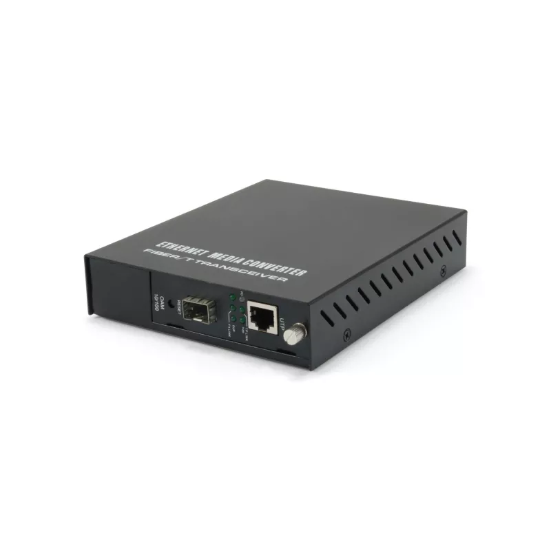 Convertidor de medios Fast Ethernet gestionado LevelOne RJ45 a SFP