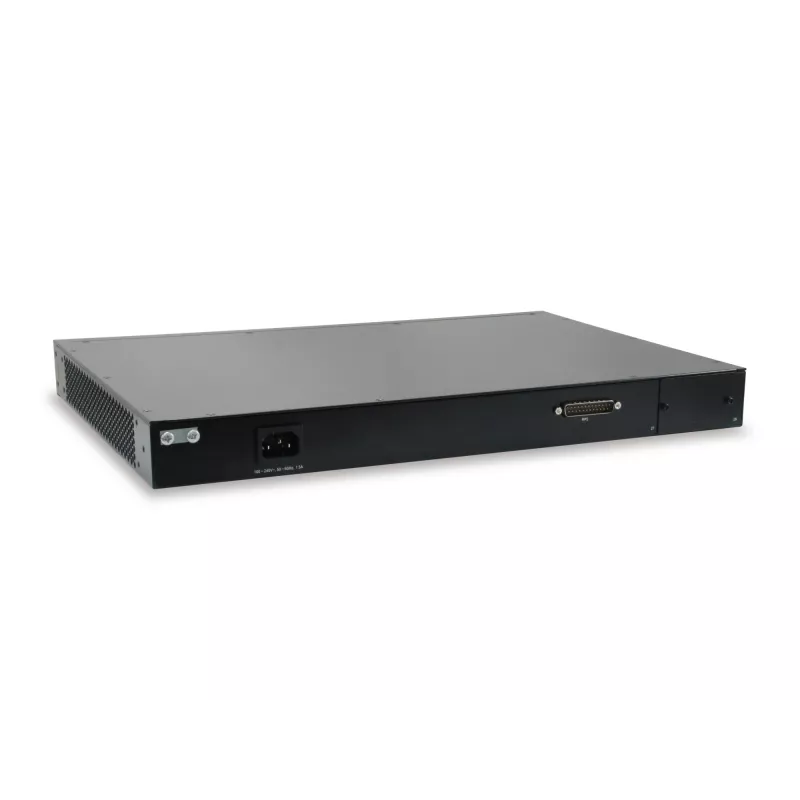 Switch Gigabit gestionado L3 Lite apilable LevelOne KILBY 28 puertos, 2 x 10GbE SFP+, 1 x ranura para módulo 10GbE