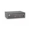 LevelOne Switch Fast Ethernet PoE de 5 puertos, 802.3at/af PoE, 4 salidas PoE, 65W