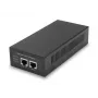 Inyector PoE Gigabit LevelOne, 60 W, 802.3at/af PoE, Gigabit Ethernet, 10,100,1000 Mbit/s, IEEE 802.3af, IEEE 802.3at, IEEE 802.3bt, negro, alimentación, 60 W