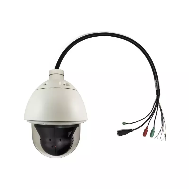 Cámara IP de red domo PTZ LevelOne HUBBLE, 2 megapíxeles, zoom óptico 30x, interior/exterior, audio bidireccional, 802.3at PoE