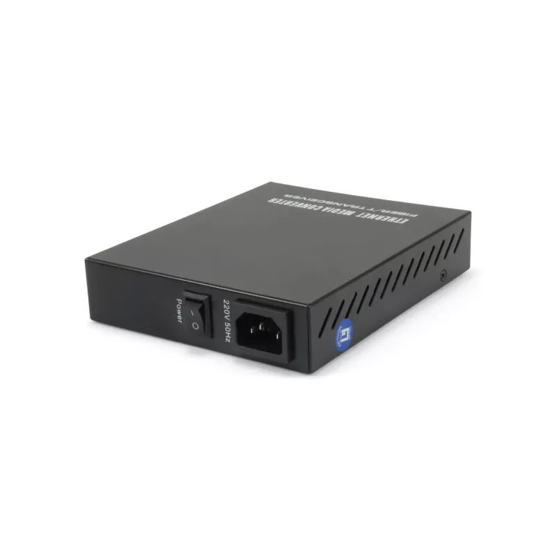 Convertidor de medios Fast Ethernet gestionado LevelOne RJ45 a SC, fibra multimodo