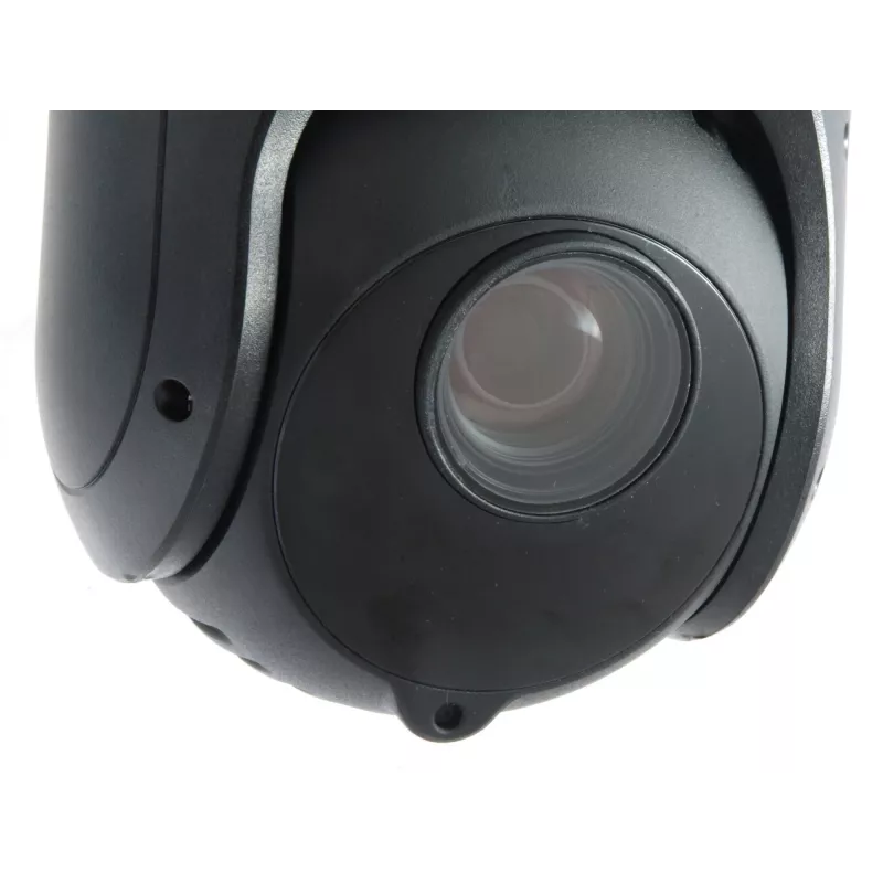 LevelOne FCS-4051 cámara IP domo PTZ, 2 MP 1920 x 1080, zoom óptico 20x, IR hasta 100 m, interior/exterior, audio bidireccional, H.264, PoE+ (802.3at), negra/blanca