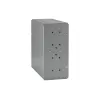 LevelOne IGP-1271 TURING switch industrial gestionado L3 Lite Gigabit PoE+, 12 puertos (8 x PoE+, 4 x SFP), 240 W, carril DIN, DC
