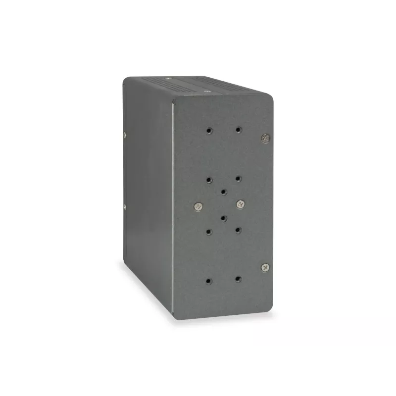 LevelOne IGU-1271 TURING switch industrial gestionado L3 Lite Gigabit, 12 puertos (8 x RJ45, 4 x SFP), carril DIN, DC