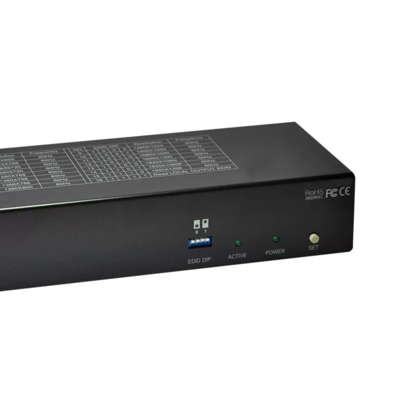 LevelOne Transmisor HDMI sobre Cat.5, 300m, 8 salidas de canal