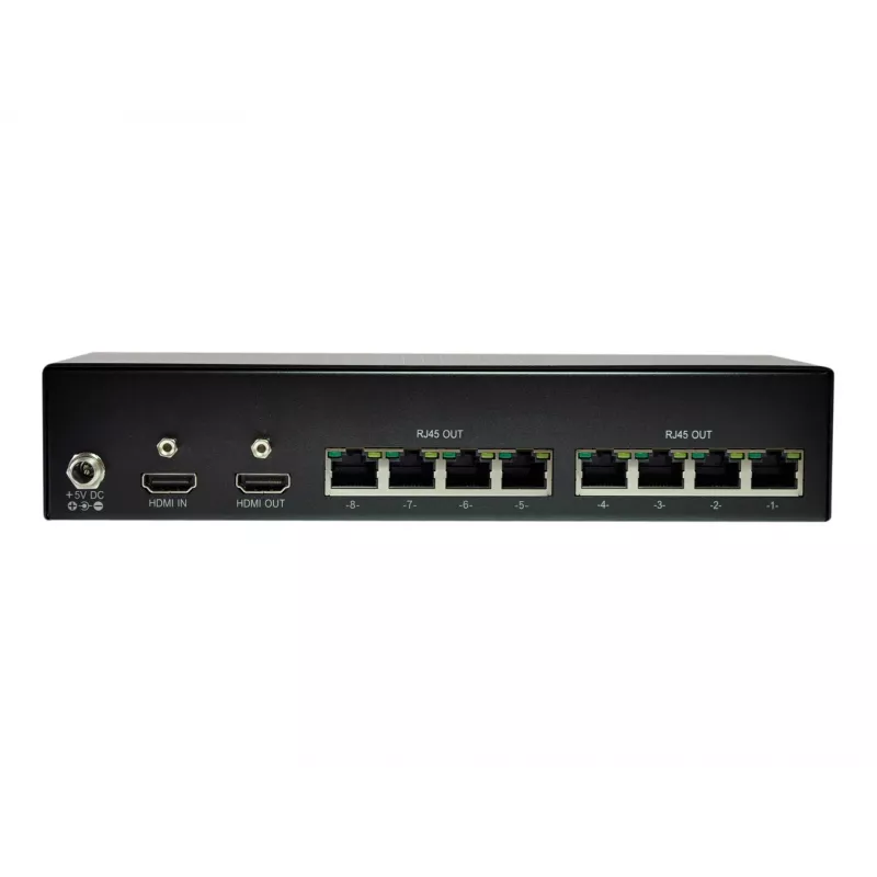 LevelOne Transmisor HDMI sobre Cat.5, 300m, 8 salidas de canal